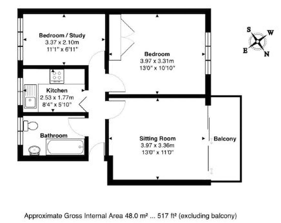 Apple Perch 2Br Flat - Free Parking Leilighet Oxford Eksteriør bilde